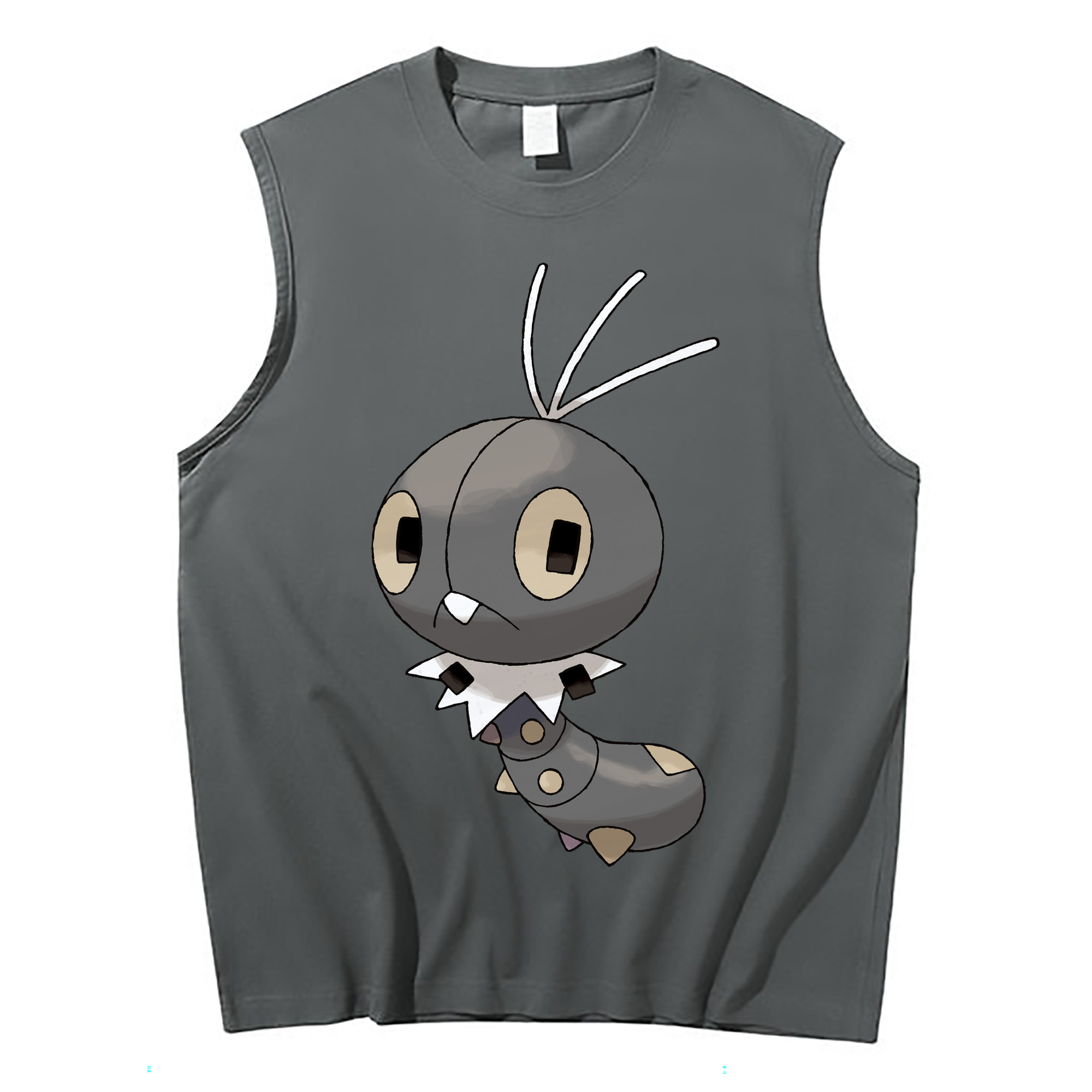 （画像用） ポケットモンスター Pokémon コットン100％タンクトップ（フロントプリント）